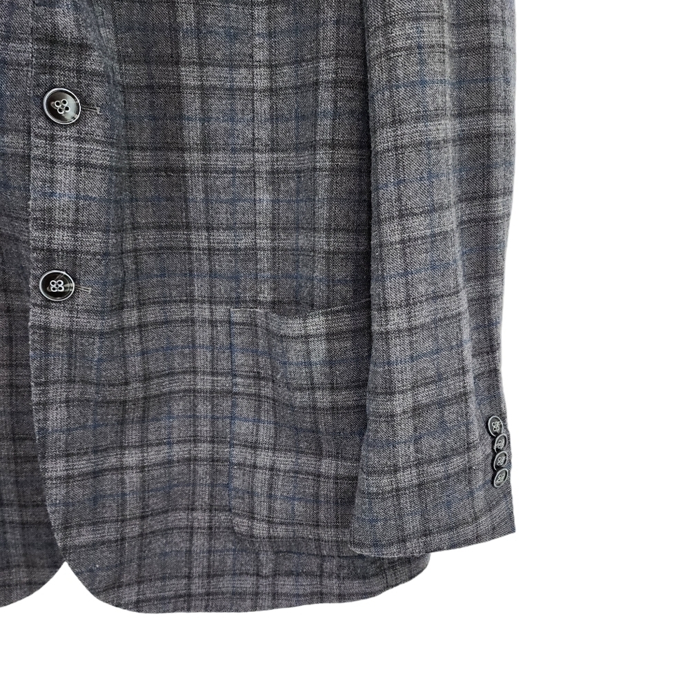 Peter Millar Men's Wool Blend Plaid Blazer - XL - Picture 5 of 8